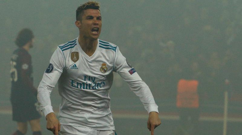 Cristiano Ronaldo scored for the ninth Champions League game in a row, matching Ruud van Nistelrooy’s record in the competition. (Photo: AFP) Cristiano Ronaldo scored for the ninth Champions League game in a row, matching Ruud van Nistelrooy’s record in the competition. (Photo: AFP)
