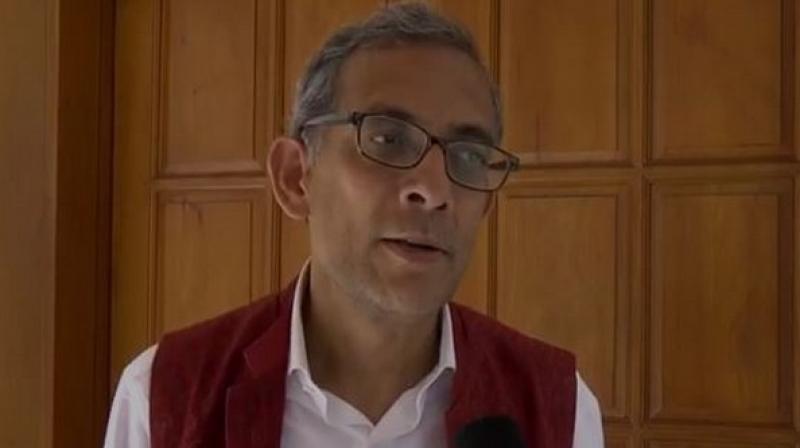 Banerjee, an Indian-born American professor at Massachusetts Institute of Technology, won the Nobel Memorial Prize in Economic Sciences. (Photo: ANI) Banerjee, an Indian-born American professor at Massachusetts Institute of Technology, won the Nobel Memorial Prize in Economic Sciences. (Photo: ANI)