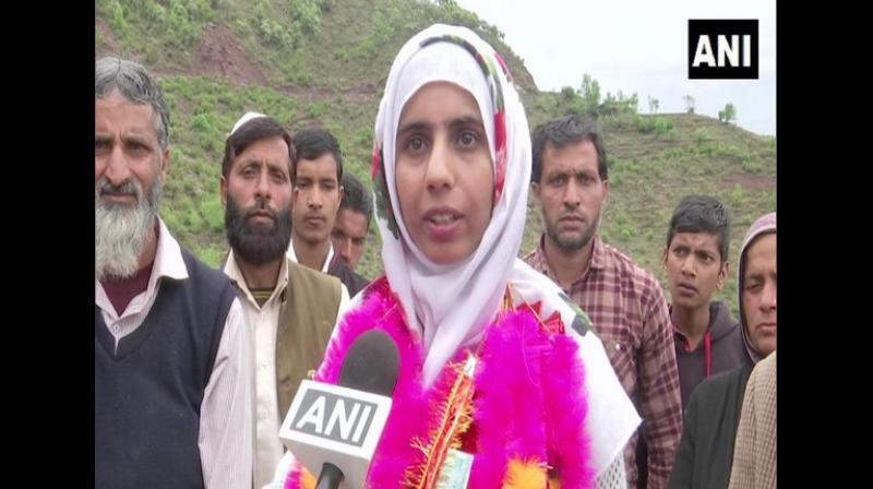 'We have less facilities but we are not less in any way. I would like to tell children to not let this become an obstacle on their way,' said Bashir. (Photo: ANI) 'We have less facilities but we are not less in any way. I would like to tell children to not let this become an obstacle on their way,' said Bashir. (Photo: ANI)
