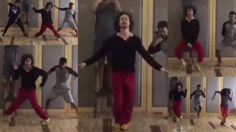 Screengrabs from the video. Screengrabs from the video.