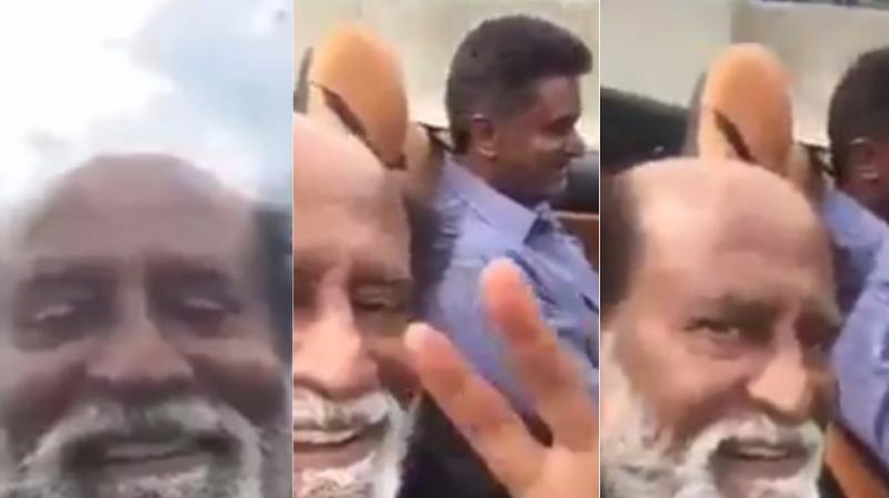 Screen grabs from the video made by the man himself- Rajinikanth. Recently, amid rumours of him joining Tamil Nadu politics, the Padma Bhushan awardee revealed that he is not completely against the idea. Screen grabs from the video made by the man himself- Rajinikanth. Recently, amid rumours of him joining Tamil Nadu politics, the Padma Bhushan awardee revealed that he is not completely against the idea.