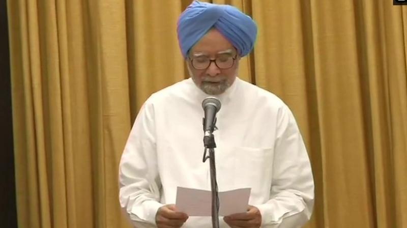 Singh, 86, has come back as a member of the Rajya Sabha from Rajasthan. (Photo: ANI) Singh, 86, has come back as a member of the Rajya Sabha from Rajasthan. (Photo: ANI)