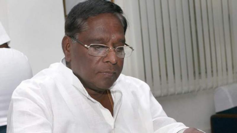 Puducherry Chief Minister V Narayanasamy. (Photo: PTI) Puducherry Chief Minister V Narayanasamy. (Photo: PTI)