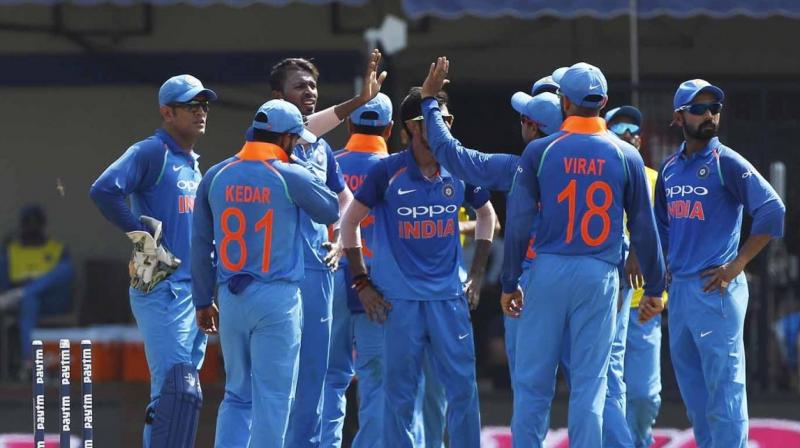As chief coach Ravi Shastri had recently pointed out that only three to four players from the ODI squad are certainties in the shortest format. Captain Virat Kohli, his deputy Rohit Sharma, all-rounder Hardik Pandya and pacer Jaspit Bumrah probably comprise that quartet. (Photo: BCCI) As chief coach Ravi Shastri had recently pointed out that only three to four players from the ODI squad are certainties in the shortest format. Captain Virat Kohli, his deputy Rohit Sharma, all-rounder Hardik Pandya and pacer Jaspit Bumrah probably comprise that quartet. (Photo: BCCI)