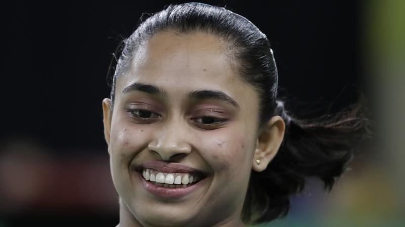 “I would just like to tell the young athletes to work hard and do something good for themselves,” said Dipa Karmakar, who became the first Indian woman to gymnast to qualify for the Olympics. (Photo: AP) “I would just like to tell the young athletes to work hard and do something good for themselves,” said Dipa Karmakar, who became the first Indian woman to gymnast to qualify for the Olympics. (Photo: AP)