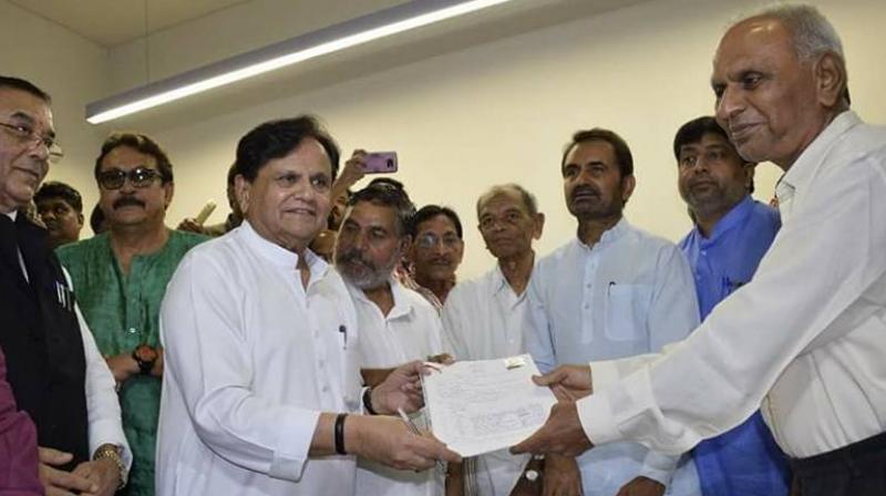 Ahmed Patel also thanked the Congress leadership for giving him the opportunity to fight this election and also lauded the MLAs who voted in his favour. (Photo: Facebook) Ahmed Patel also thanked the Congress leadership for giving him the opportunity to fight this election and also lauded the MLAs who voted in his favour. (Photo: Facebook)