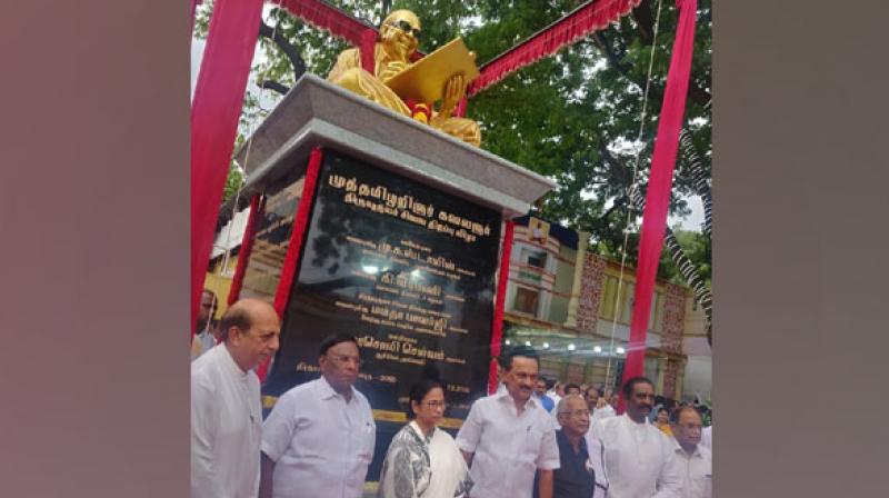 Karunanidhi, who was Tamil Nadu's longest-serving chief minister, breathed his last on this day last year at the age of 94 after a period of prolonged illness. (Photo: ANI) Karunanidhi, who was Tamil Nadu's longest-serving chief minister, breathed his last on this day last year at the age of 94 after a period of prolonged illness. (Photo: ANI)