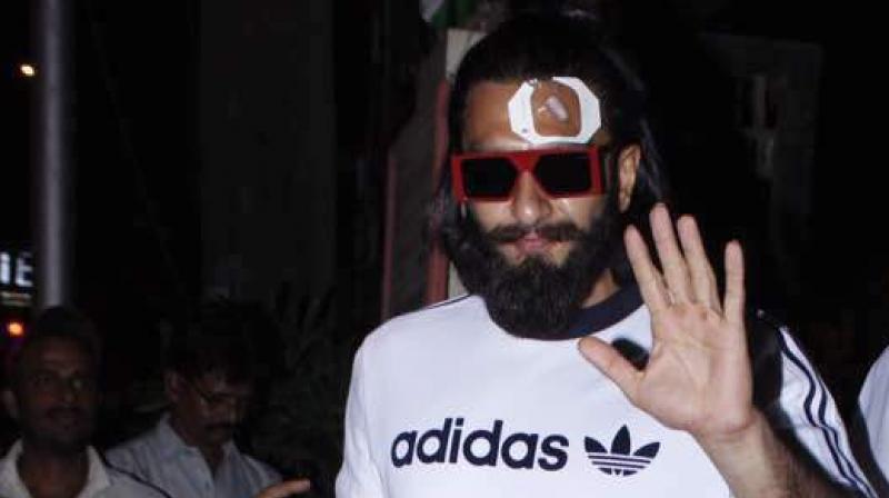 Ranveer Singh exiting Lilavati hospital after being treated. Ranveer Singh exiting Lilavati hospital after being treated.