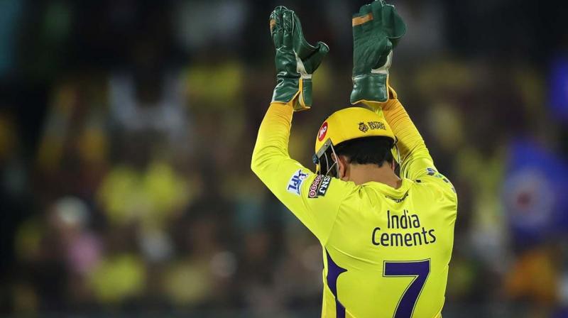 Dhoni was run out in Sunday's final for two, leaving the defending champions in trouble at 82-4. (Photo: BCCI) Dhoni was run out in Sunday's final for two, leaving the defending champions in trouble at 82-4. (Photo: BCCI)