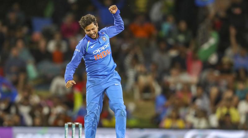 Kuldeep bagged a five-for in the rain-affected Sydney Test and most of the Australian batsmen failed to read him. (Photo: AP) Kuldeep bagged a five-for in the rain-affected Sydney Test and most of the Australian batsmen failed to read him. (Photo: AP)