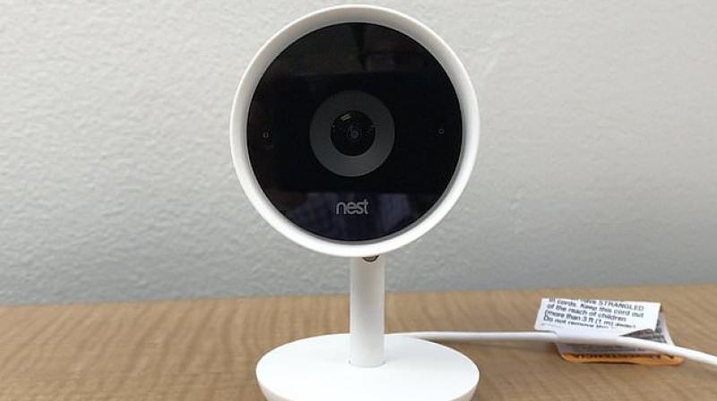 The Nest Cam IQ camera. As people get voice-activated speakers and online security cameras for convenience and peace of mind, are they also giving hackers a key to their homes? Many devices from reputable manufacturers have safeguards built in, but safeguards aren't the same as guarantees. (Photo: AP) The Nest Cam IQ camera. As people get voice-activated speakers and online security cameras for convenience and peace of mind, are they also giving hackers a key to their homes? Many devices from reputable manufacturers have safeguards built in, but safeguards aren't the same as guarantees. (Photo: AP)
