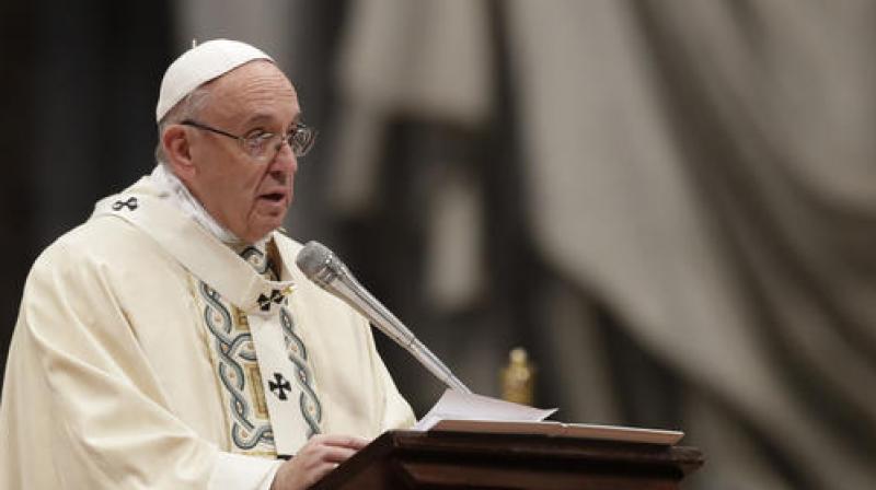 Pope Francis. (Photo: AP) Pope Francis. (Photo: AP)