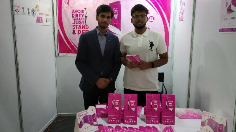 The device has been launched with a #StandUpForYourself campaign under which one lakh free samples of the product will be distributed to women across the country. (Photo: Twitter | @SanfeWomen) The device has been launched with a #StandUpForYourself campaign under which one lakh free samples of the product will be distributed to women across the country. (Photo: Twitter | @SanfeWomen)
