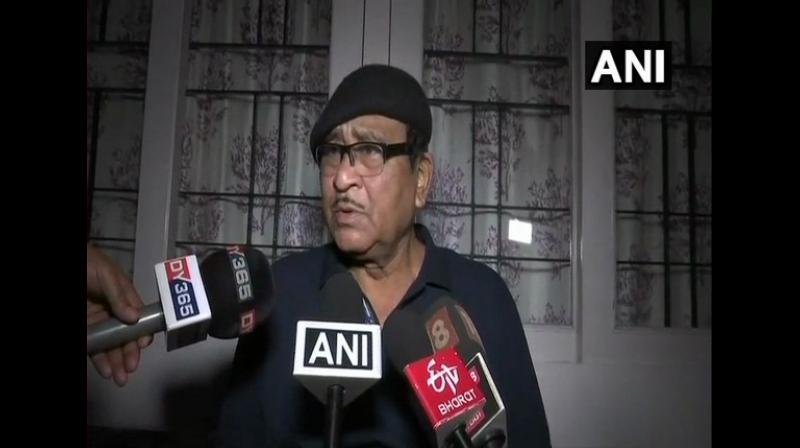 Late Bhupen Hazarika's brother Samar Hazarika talking to media persons in Guwahati on Monday. (Photo: ANI) Late Bhupen Hazarika's brother Samar Hazarika talking to media persons in Guwahati on Monday. (Photo: ANI)
