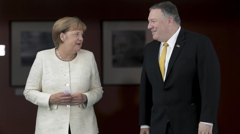 Pompeo urged close ally Britain this month not to use Huawei’s technology to build new 5G networks. (Photo:AP) Pompeo urged close ally Britain this month not to use Huawei’s technology to build new 5G networks. (Photo:AP)