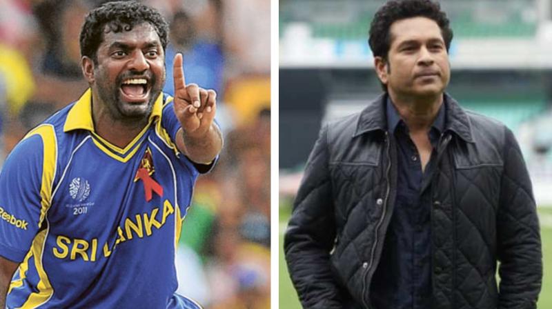 Incidentally, Sachin is the highest run scorer of all time in international cricket, having scored 100 hundreds. World's highest wicket taker Mutthiah Muralitharan's biopic is set to release next year. (Photo:AFP) Incidentally, Sachin is the highest run scorer of all time in international cricket, having scored 100 hundreds. World's highest wicket taker Mutthiah Muralitharan's biopic is set to release next year. (Photo:AFP)