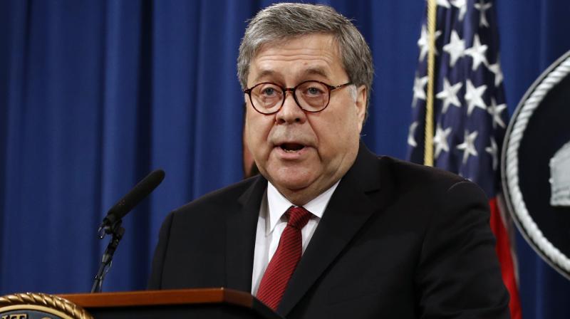 Trump cast himself as fully exonerated after Attorney General Bill Barr delivered a four-page memo to Congress on March 24. (Photo:AP) Trump cast himself as fully exonerated after Attorney General Bill Barr delivered a four-page memo to Congress on March 24. (Photo:AP)