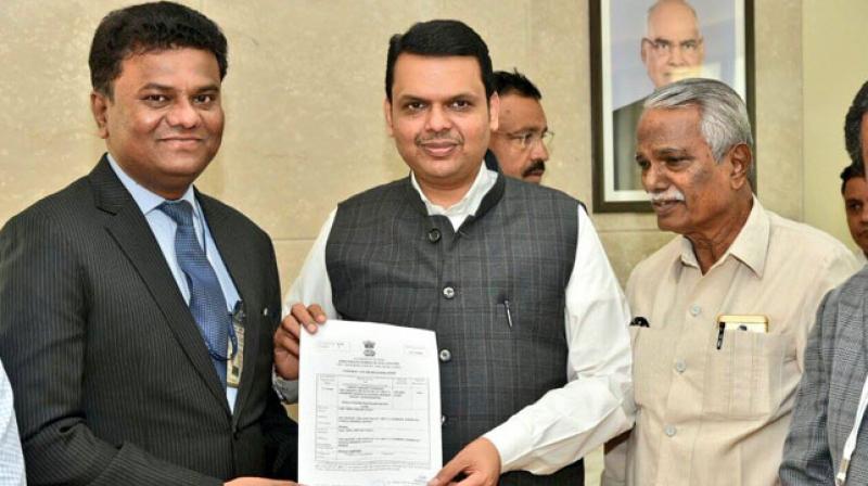 Amol Yadav has promoted Thrust Aircraft Private Limited company for manufacturing aircraft. (Photo: Facebook | CMOMaharashtra) Amol Yadav has promoted Thrust Aircraft Private Limited company for manufacturing aircraft. (Photo: Facebook | CMOMaharashtra)