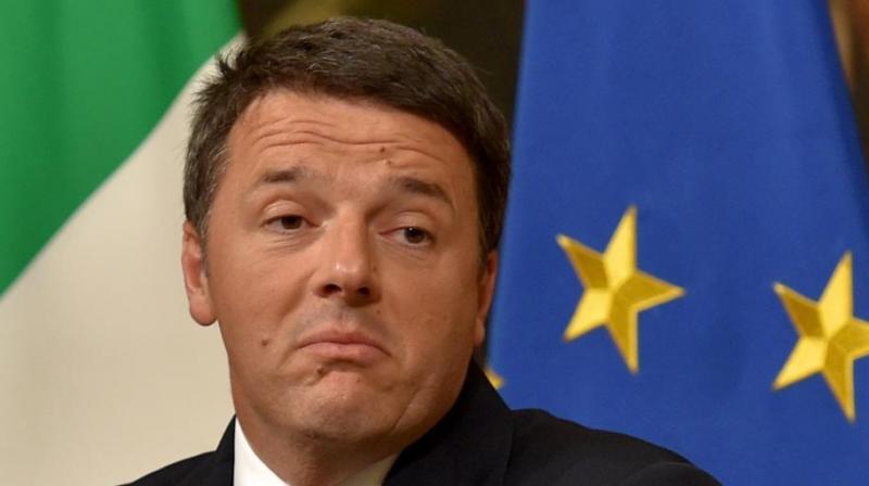 taly's Prime Minister Matteo Renzi announces his resignation during a press conference at the Palazzo Chigi following the results of the vote for a referendum on constitutional reforms, on December 4 in Rome. (Photo: AFP) taly's Prime Minister Matteo Renzi announces his resignation during a press conference at the Palazzo Chigi following the results of the vote for a referendum on constitutional reforms, on December 4 in Rome. (Photo: AFP)