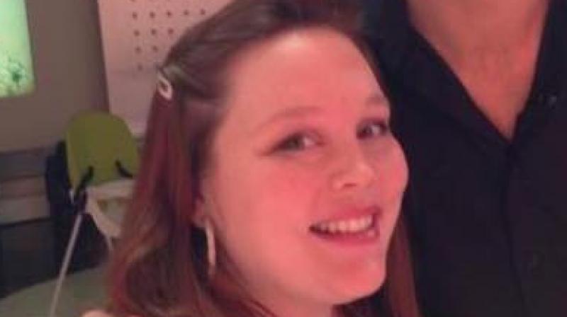 30-year-old Becky Harris, from Sudbury, Suffolk, is giving the couple the baby as she has seen that they are exceptional dads. (Photo: Facebook/Becky Harris) 30-year-old Becky Harris, from Sudbury, Suffolk, is giving the couple the baby as she has seen that they are exceptional dads. (Photo: Facebook/Becky Harris)