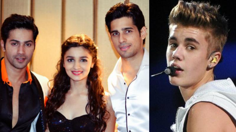 The presence of the 'Student of the Year' stars at the Justin Bieber concert would definitely be a treat for the fans. The presence of the 'Student of the Year' stars at the Justin Bieber concert would definitely be a treat for the fans.
