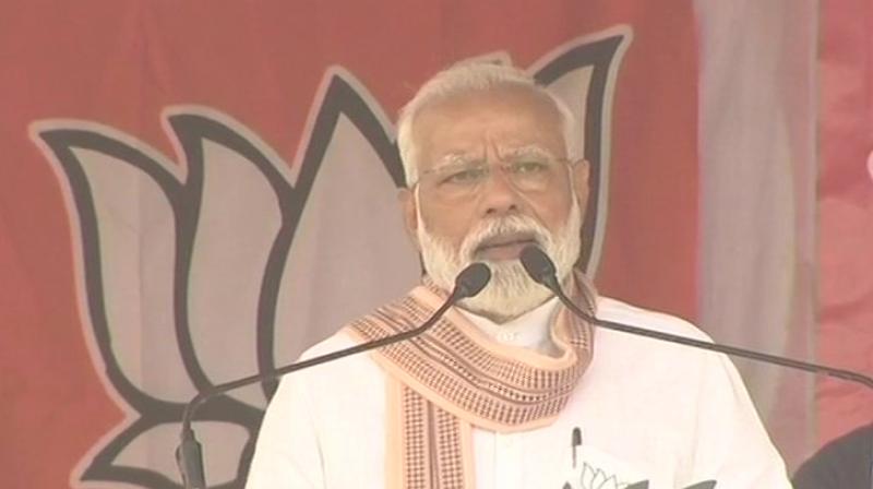 'What will be their strategy to deal with terrorism, Naamdar, Behen ji and Babuaji will not speak anything about this,' PM Modi said. (Photo: File) 'What will be their strategy to deal with terrorism, Naamdar, Behen ji and Babuaji will not speak anything about this,' PM Modi said. (Photo: File)