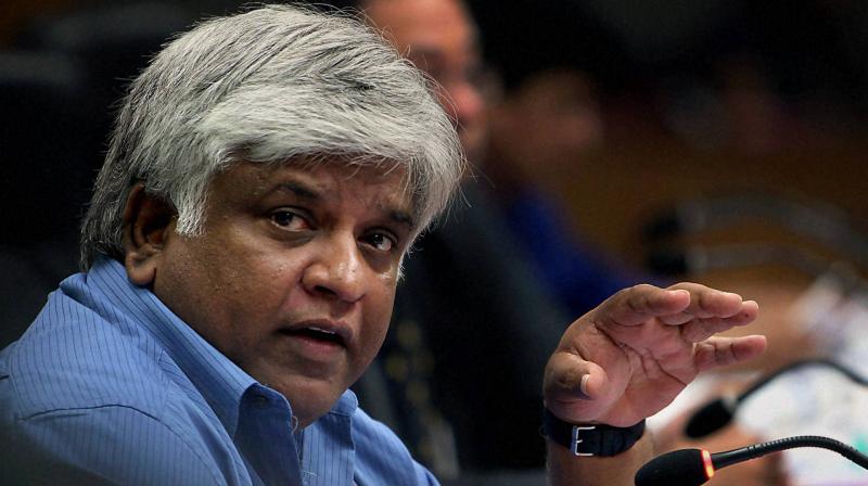Ranatunga, who has aspirations of heading the board, said the island's cricket officials were to blame for the misconduct that saw Sri Lanka's skipper, coach and manager penalised during the second Test against the West Indies. (Photo: PTI) Ranatunga, who has aspirations of heading the board, said the island's cricket officials were to blame for the misconduct that saw Sri Lanka's skipper, coach and manager penalised during the second Test against the West Indies. (Photo: PTI)