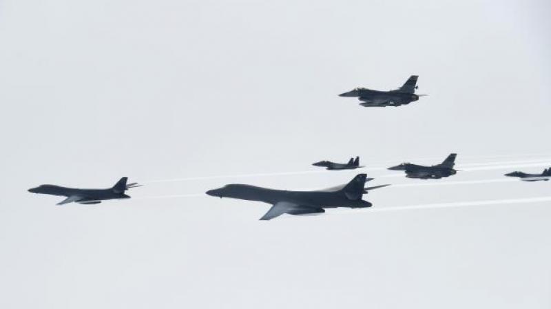 The annual exercise comes five days after the nuclear- armed North test-fired a new ICBM, which it says brings the whole of the United States within range. (Photo: File/ Representational) The annual exercise comes five days after the nuclear- armed North test-fired a new ICBM, which it says brings the whole of the United States within range. (Photo: File/ Representational)