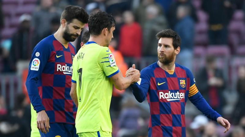 Barcelona has been hit recently by a series of setbacks on the field and conflicts inside the club, and Lionel Messi has had enough of it. (Photo:AFP)