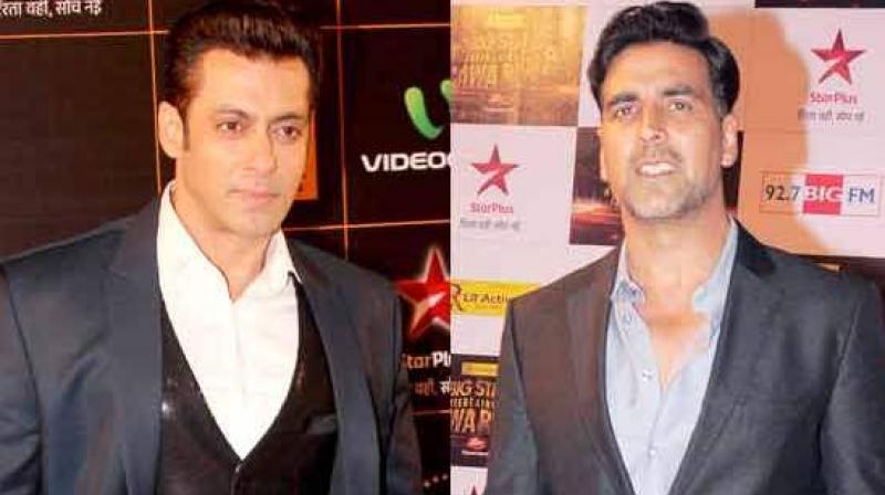 Salman Khan and Akshay Kumar have worked in several films together. Salman Khan and Akshay Kumar have worked in several films together.