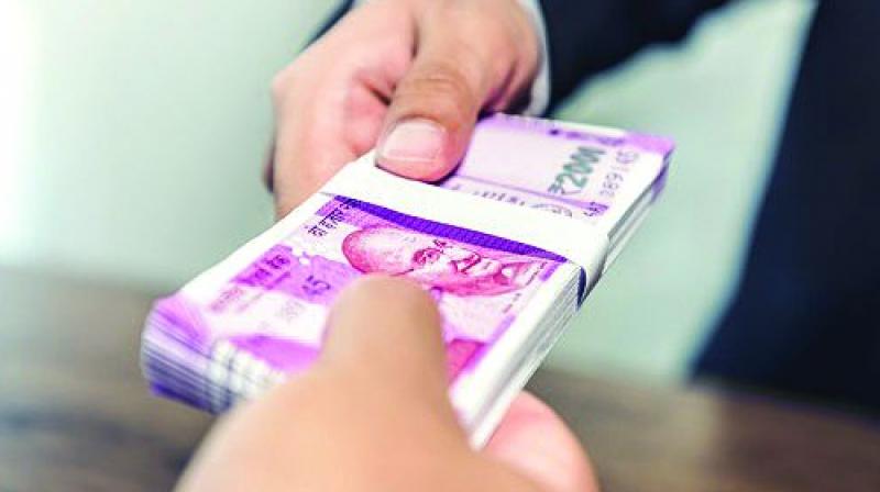 Total expenditure during April-June period stood at Rs 7.21 lakh crore or 25.9 per cent of BE. Total expenditure during April-June period stood at Rs 7.21 lakh crore or 25.9 per cent of BE.