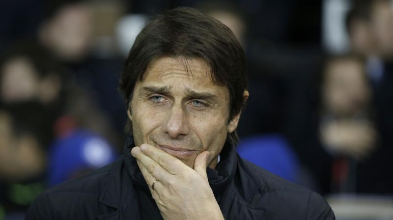 Conte has one more season remaining on his three-year contract with Chelsea but he has indicated he is not entirely happy in London and misses Italy. (Photo: AP) Conte has one more season remaining on his three-year contract with Chelsea but he has indicated he is not entirely happy in London and misses Italy. (Photo: AP)