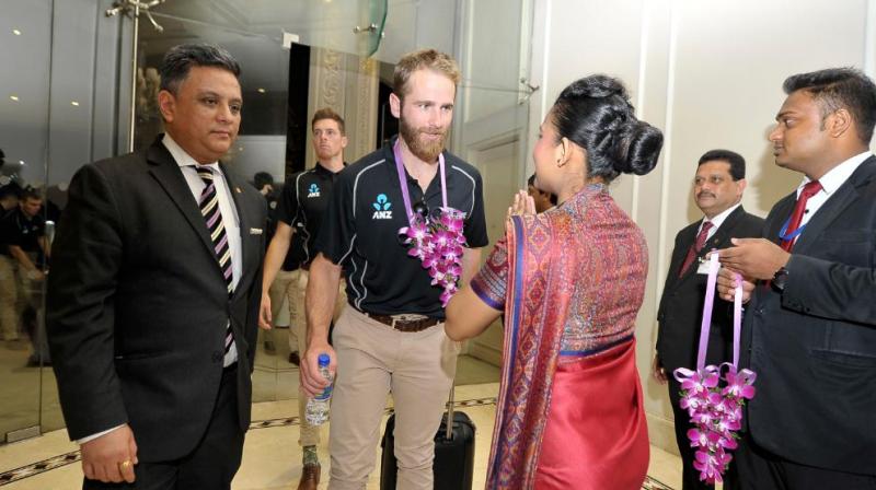 Kane Williamson's men will wear name and number on the Test jersey as it is an initiative by the ICC to help fans connect with the players. (Photo: ICC/Twitter) Kane Williamson's men will wear name and number on the Test jersey as it is an initiative by the ICC to help fans connect with the players. (Photo: ICC/Twitter)