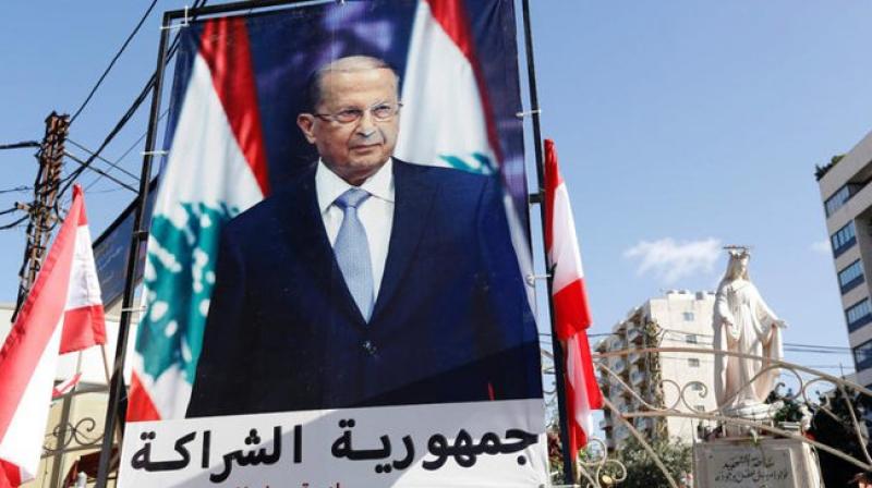 After four rounds of voting, including two unexpected repeat votes, Aoun won support from 83 lawmakers, easily clearing the 50-per cent-plus-one majority required. (Photo: AFP) After four rounds of voting, including two unexpected repeat votes, Aoun won support from 83 lawmakers, easily clearing the 50-per cent-plus-one majority required. (Photo: AFP)