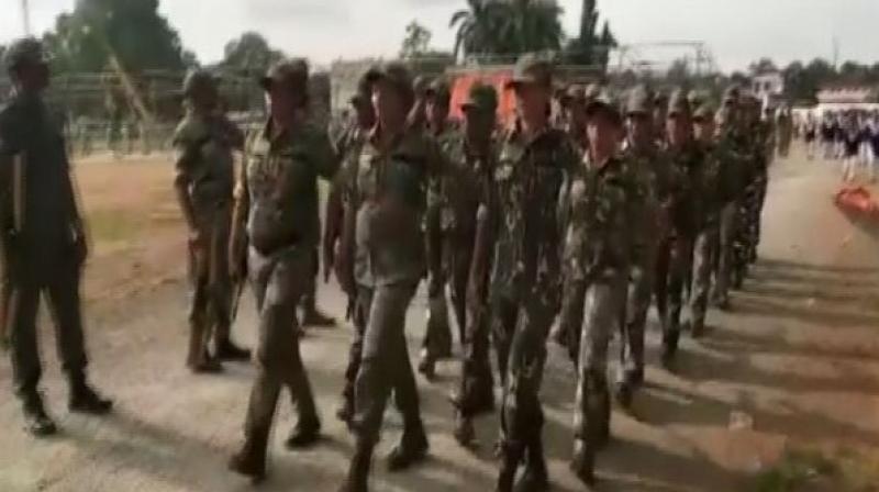 The Independence Day parade will be commanded by Deputy Superintendent of police, Dineshwari Nand, while Assistant Sub-Inspector, Anita Meshram, will be Parade Second-in-Command. (Photo: ANI) The Independence Day parade will be commanded by Deputy Superintendent of police, Dineshwari Nand, while Assistant Sub-Inspector, Anita Meshram, will be Parade Second-in-Command. (Photo: ANI)