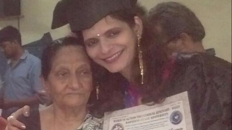 She considers looking after her mother as her biggest privilege (Photo: Facebook) She considers looking after her mother as her biggest privilege (Photo: Facebook)