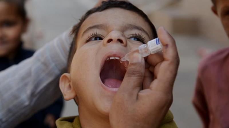 Polio cases are presently reported from two countries, Pakistan and Afghanistan. (Photo: Representative Image/File) Polio cases are presently reported from two countries, Pakistan and Afghanistan. (Photo: Representative Image/File)