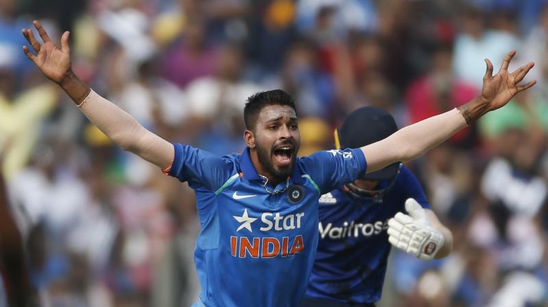 Hardik Pandya credits India’s legendary batsman and current India A and India u-19 coach Rahul Dravid for the momentous turnaround in his career. (Photo: AP) Hardik Pandya credits India’s legendary batsman and current India A and India u-19 coach Rahul Dravid for the momentous turnaround in his career. (Photo: AP)