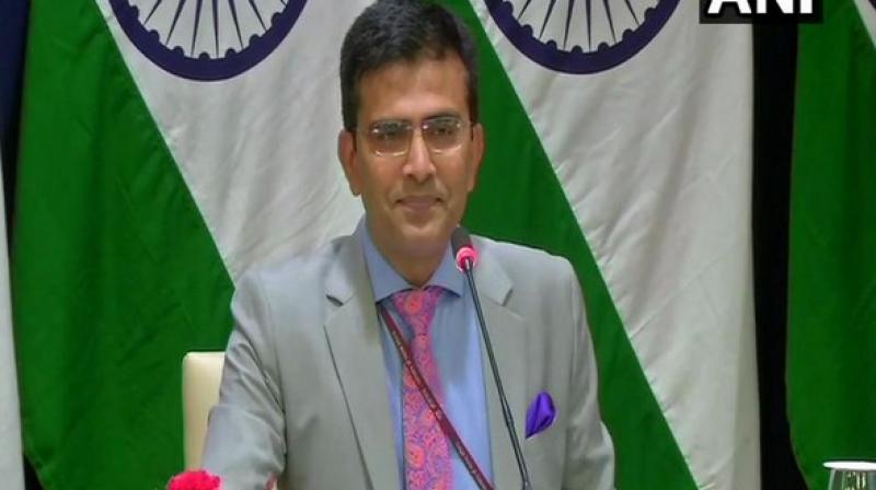 'The designation is not based on the basis of a specific incident, but on the basis of evidence which we have shared with members of the UN's 1267 Sanctions Committee, linking Azhar to several acts of terrorism,' Ministry of External Affairs spokesperon Raveesh Kumar said at a media briefing. (Photo: File) 'The designation is not based on the basis of a specific incident, but on the basis of evidence which we have shared with members of the UN's 1267 Sanctions Committee, linking Azhar to several acts of terrorism,' Ministry of External Affairs spokesperon Raveesh Kumar said at a media briefing. (Photo: File)