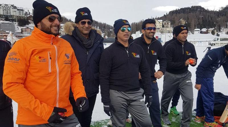 Pink ball is being used but as Sehwag wants at least T10 to be included in the Winter Olympics, it's still some way to go before it can even be considered a practical possibility. (Photo: Twitter) Pink ball is being used but as Sehwag wants at least T10 to be included in the Winter Olympics, it's still some way to go before it can even be considered a practical possibility. (Photo: Twitter)