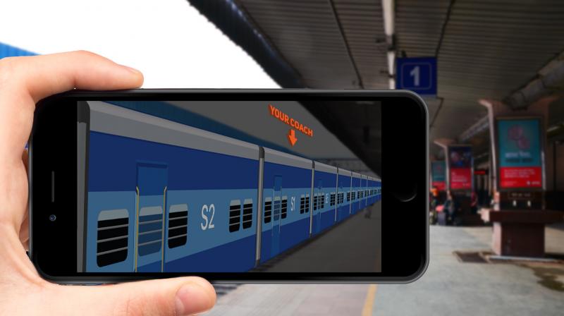 This AR app will surely make train travel for passengers very convinient. This AR app will surely make train travel for passengers very convinient.