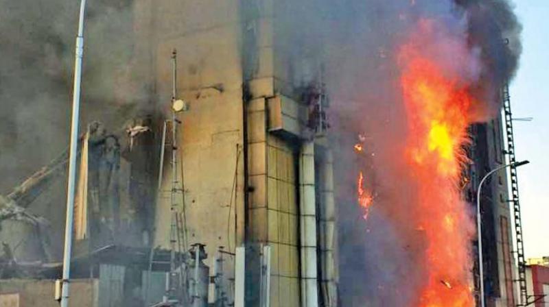 The fire fighter brigade of Jiangsu has mobilised 176 fire trucks with 928 personnel to join the rescue mission, the Ministry of Emergency Management said. (Photo: Representational/ File) The fire fighter brigade of Jiangsu has mobilised 176 fire trucks with 928 personnel to join the rescue mission, the Ministry of Emergency Management said. (Photo: Representational/ File)