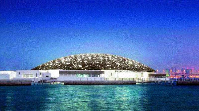 The Louvre museum Abu Dhabi opens to visitors on November 11. (Photo via Web) The Louvre museum Abu Dhabi opens to visitors on November 11. (Photo via Web)