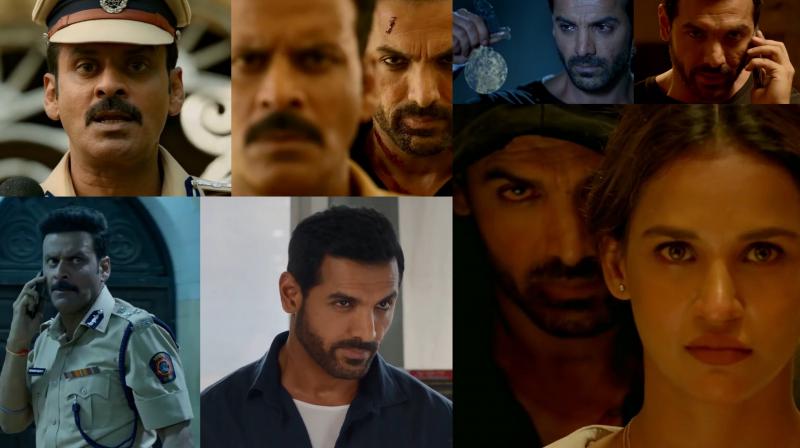 Screengrabs from 'Satyameva Jayate' trailer. (Courtesy: YouTube/TSeries) Screengrabs from 'Satyameva Jayate' trailer. (Courtesy: YouTube/TSeries)
