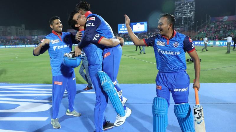 Just when Delhi required six runs from the final over, the wicket-keeper batsman sealed the match with a six from the second ball, (Photo: BCCI) Just when Delhi required six runs from the final over, the wicket-keeper batsman sealed the match with a six from the second ball, (Photo: BCCI)