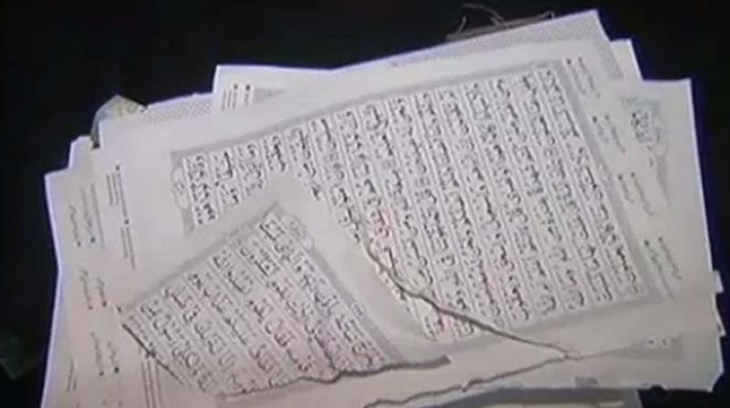 Mahrukh and Shoaib, who were born in Pakistan, told NBC Washington that their home was burgled and their Quran was torn. (Photo: Screengrab) Mahrukh and Shoaib, who were born in Pakistan, told NBC Washington that their home was burgled and their Quran was torn. (Photo: Screengrab)