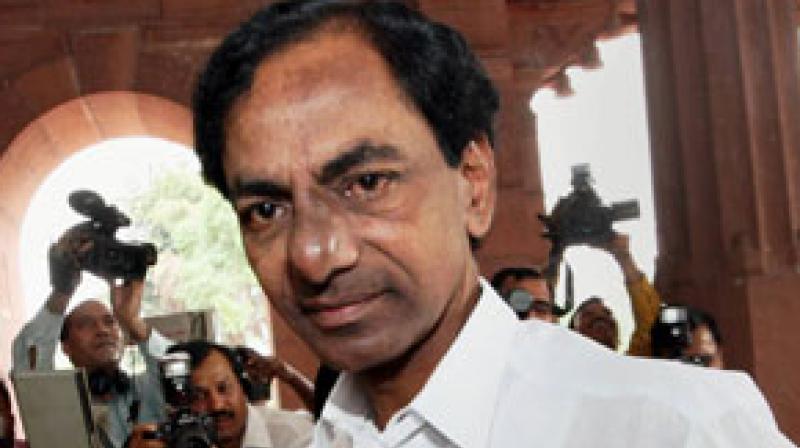 For the supply of 'free and quality' power to farmers, Chief Minister K Chandrashekhar Rao held a discussion with Telangana State Genco Chairman and Managing Director Prabhakar Rao. (File photo) For the supply of 'free and quality' power to farmers, Chief Minister K Chandrashekhar Rao held a discussion with Telangana State Genco Chairman and Managing Director Prabhakar Rao. (File photo)