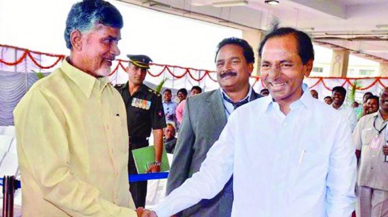 During the TDP's annual conclave 'Mahanadu' in May, Naidu had announced his party would emerge as the decisive force in Telangana and play the kingmakers role. (Photo: File) During the TDP's annual conclave 'Mahanadu' in May, Naidu had announced his party would emerge as the decisive force in Telangana and play the kingmakers role. (Photo: File)
