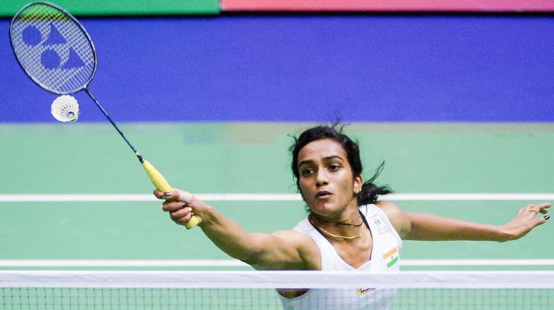 The 22-year-old Indian shuttler outplayed Jindapol 21-13, 13-21, 21-18 in the second round of the women's singles event. (Photo: AFP) The 22-year-old Indian shuttler outplayed Jindapol 21-13, 13-21, 21-18 in the second round of the women's singles event. (Photo: AFP)
