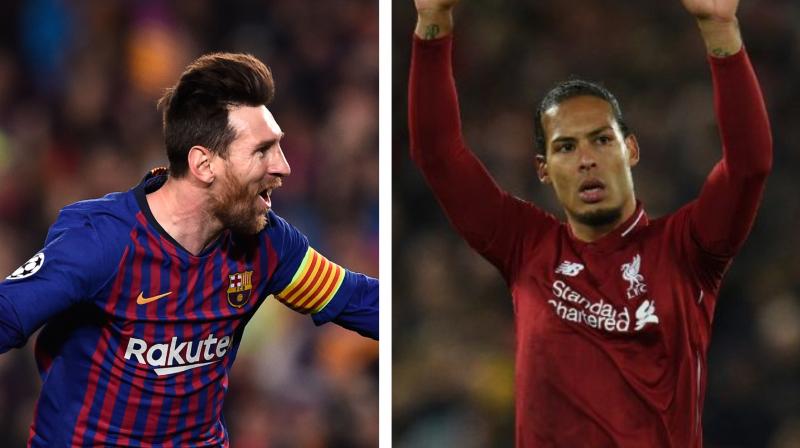After missing out on the Best FIFA Men's Player of the Year award, Liverpool's defender Virgil van Dijk said that one cannot compare him with Argentine striker Lionel Messi. (Photo:AFP) After missing out on the Best FIFA Men's Player of the Year award, Liverpool's defender Virgil van Dijk said that one cannot compare him with Argentine striker Lionel Messi. (Photo:AFP)